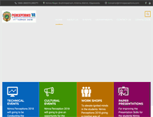 Tablet Screenshot of nimraperceptions.com